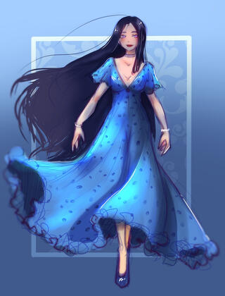 OC w/ simple BG : 90€